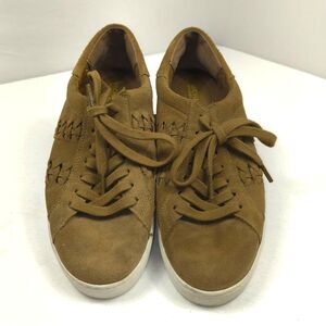 Women's MICHAEL KORS Stevie Woven Suede Low-Top Sneaker US Size 10M